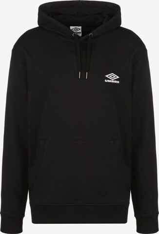 UMBRO Athletic Sweatshirt 'Diamond' in Black: front