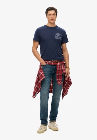 Maglietta di Superdry in blu
