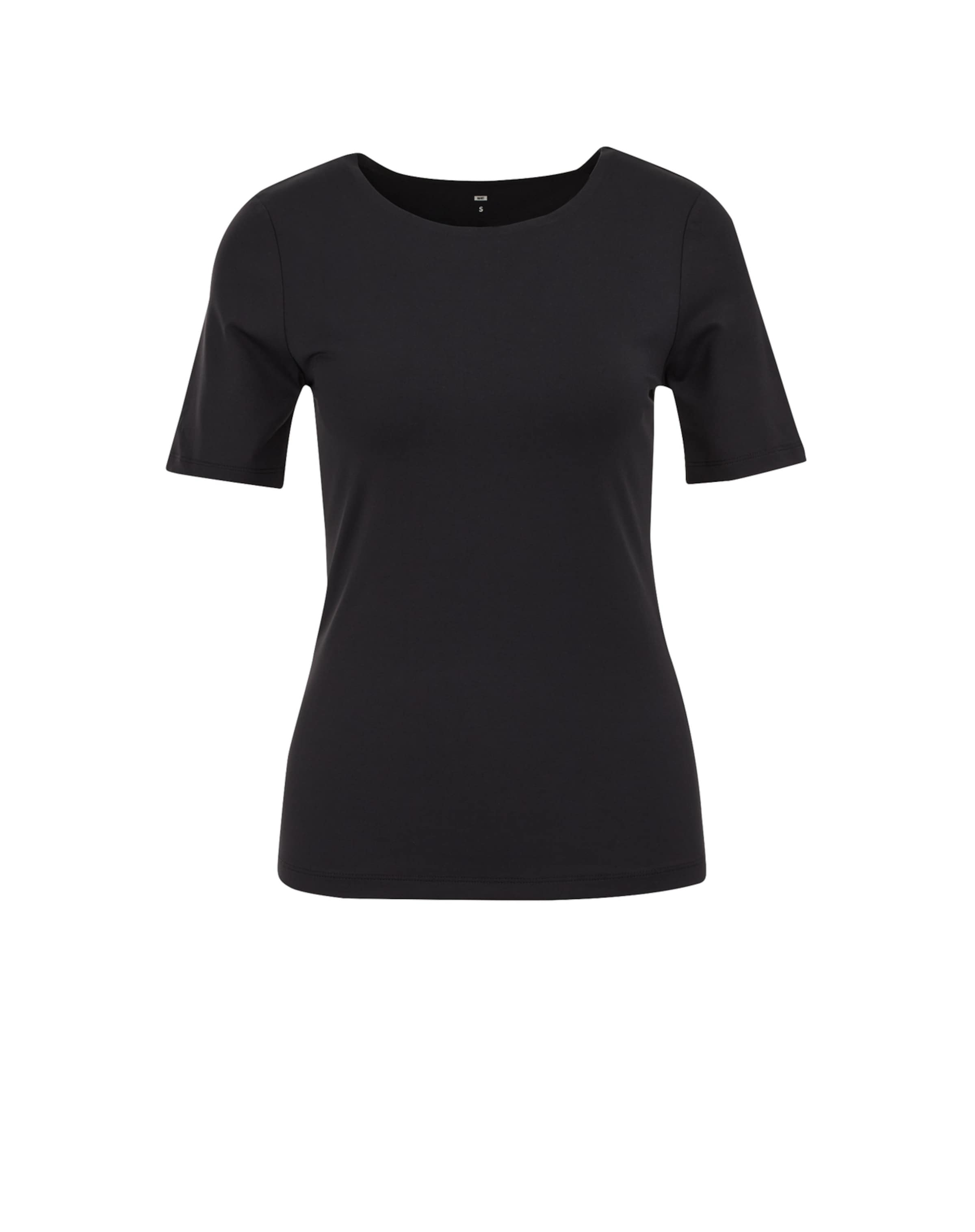 WE Fashion Tričko – černá: přední strana