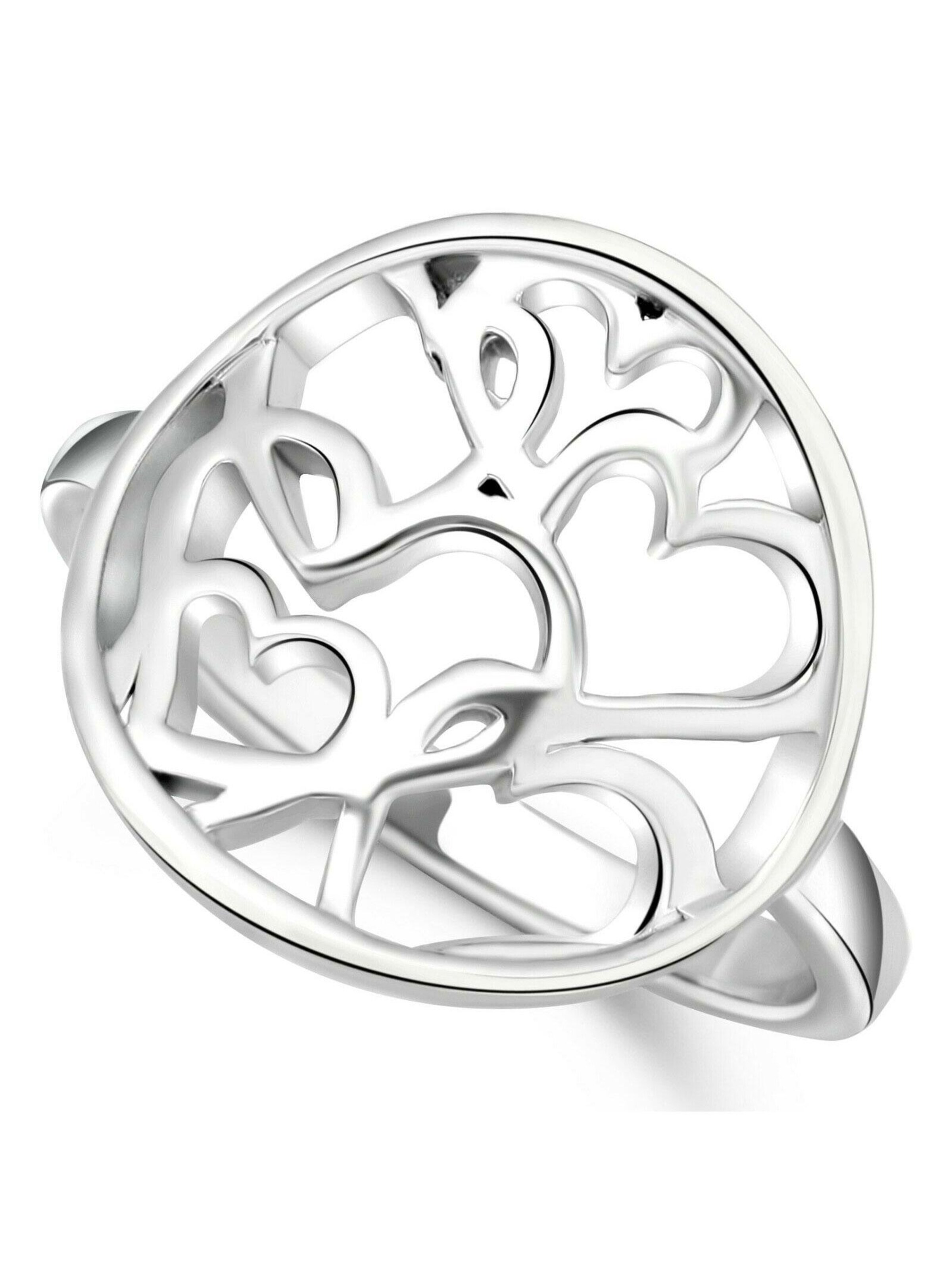 Tony Fein Ring 'Liebe' in Silver: front