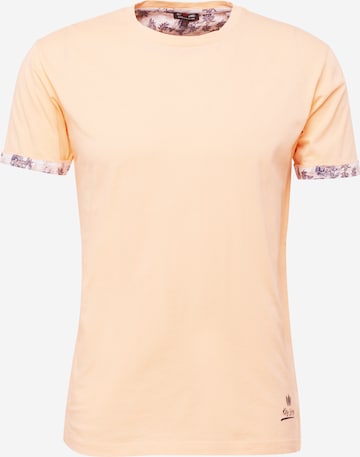 Key Largo T-Shirt 'Friends' in Orange: predná strana