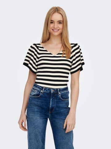 ONLY - Camiseta en beige: frente