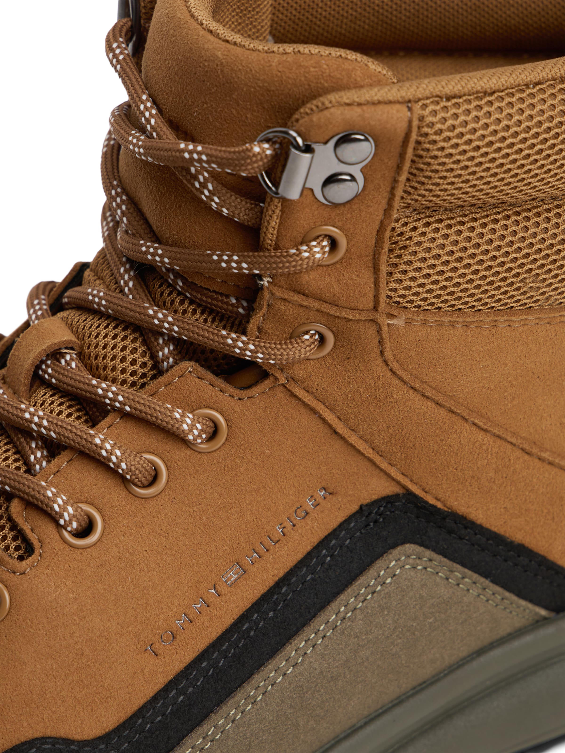 Bottines à lacets TOMMY HILFIGER en marron