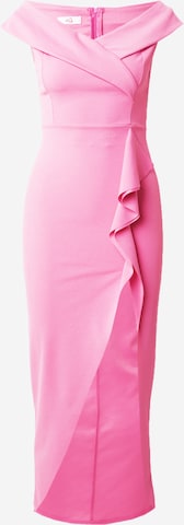 WAL G. Βραδινό φόρεμα σε ροζ: μπροστά