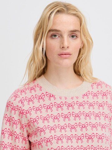 ICHI - Pullover ' IHBRIELLE ' em rosa