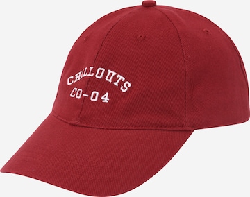 Casquette 'Woodland' chillouts en rouge : devant
