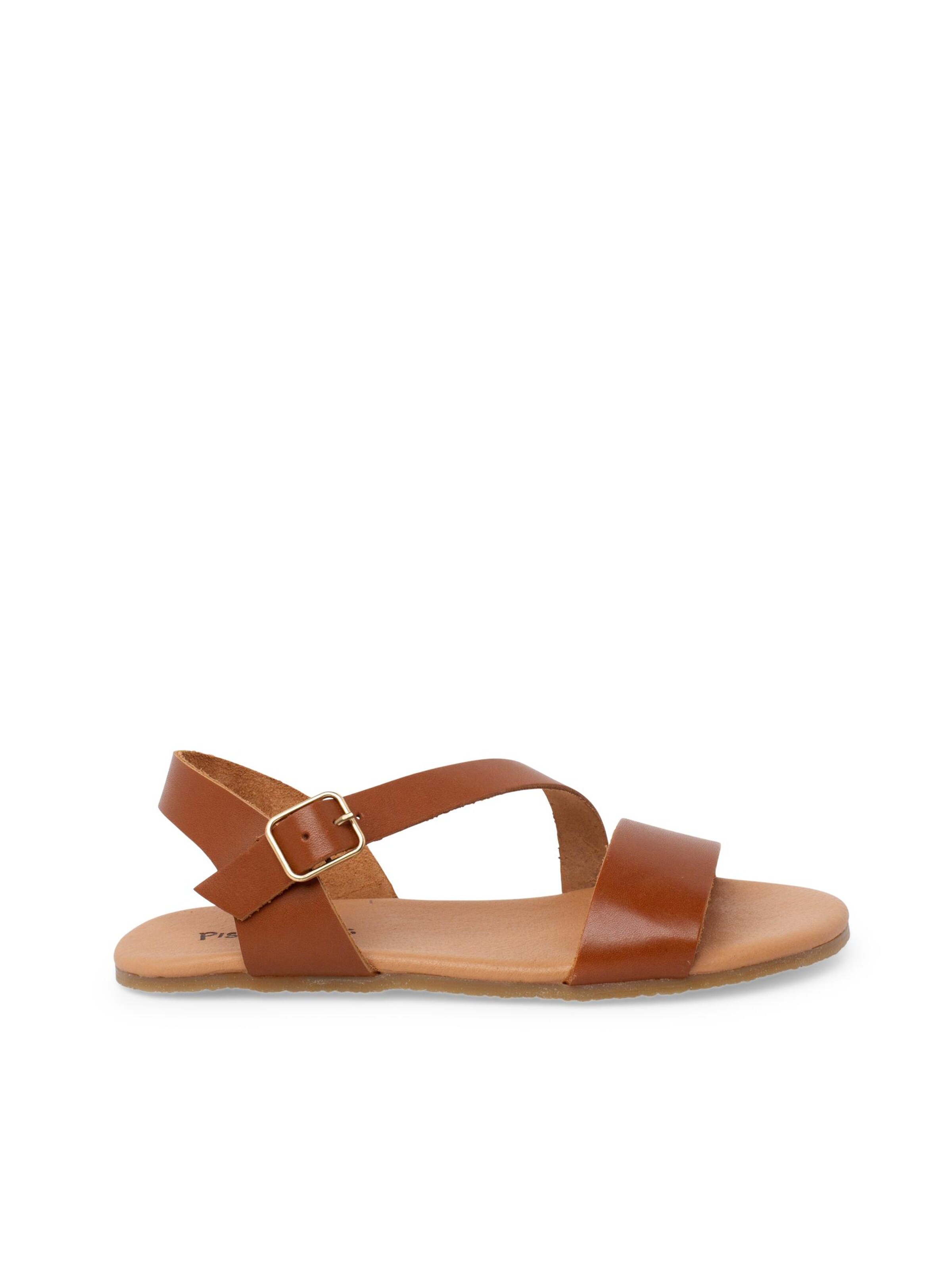 Sandales Pisamonas en marron : devant
