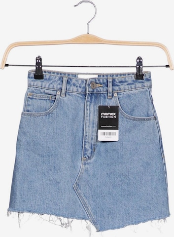 abrand jeans Rock XXXS in Blau: Vorderseite