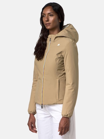 K-Way - Chaqueta de invierno 'K-WAY LILY ST WARM DOUBLE GIUBBINO' en beige