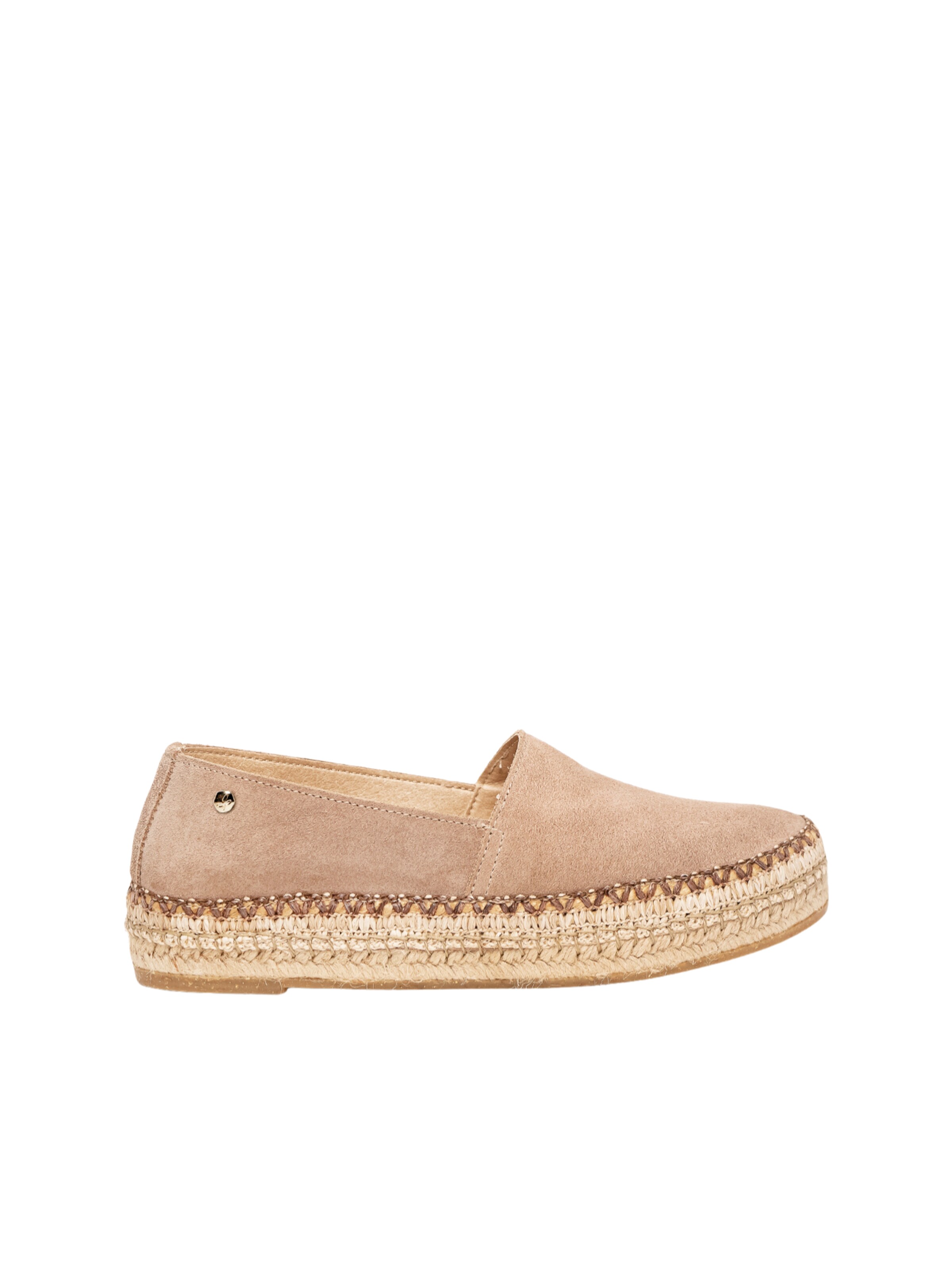 Espadrillas 'Alpargata Plana' di Alhamas in grigio: frontale