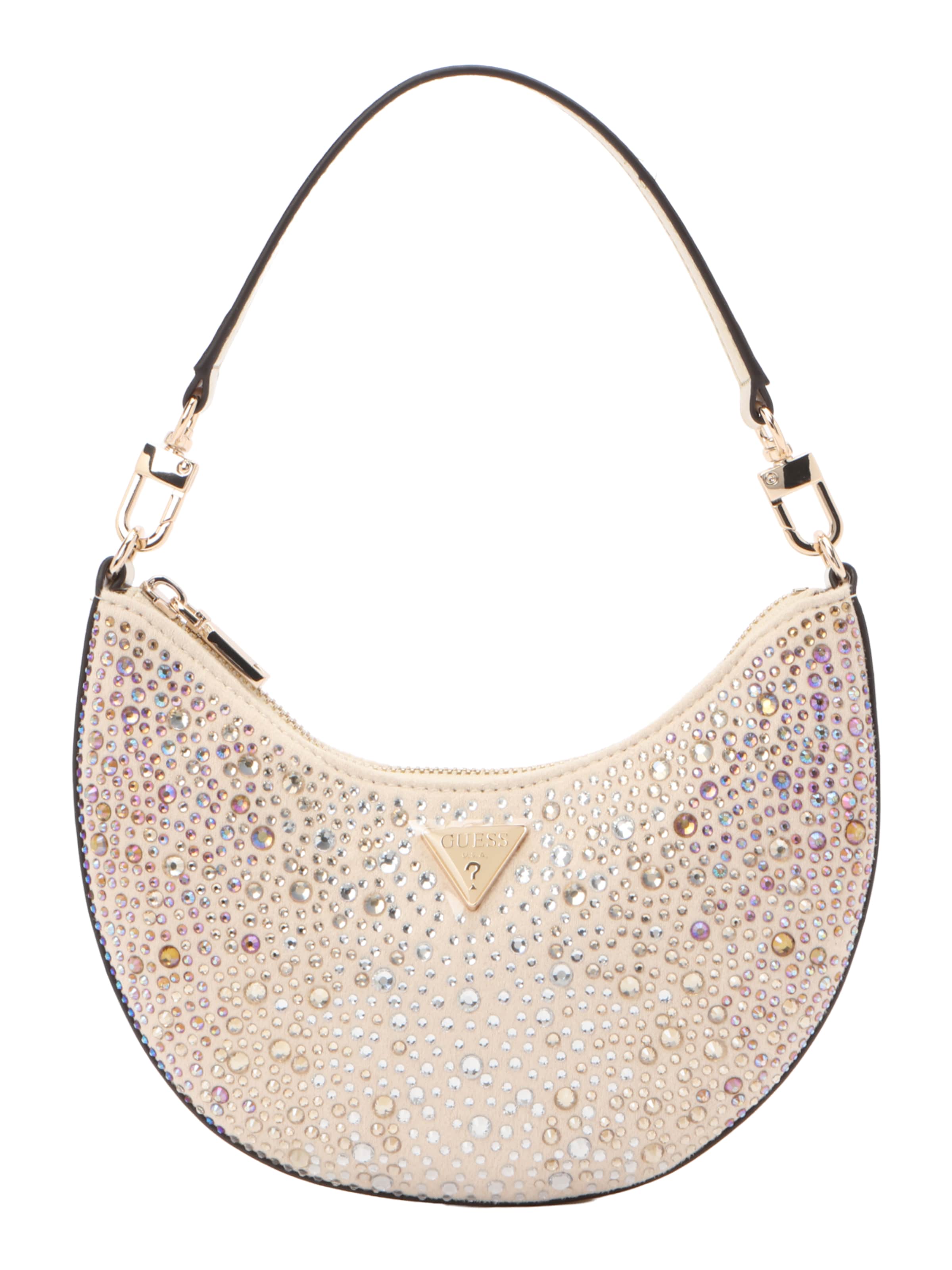 GUESS - Mala de ombro 'TASMIN' em bege: frente