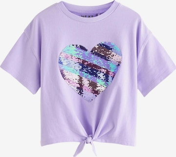 purpurinė Next Marškinėliai: priekis