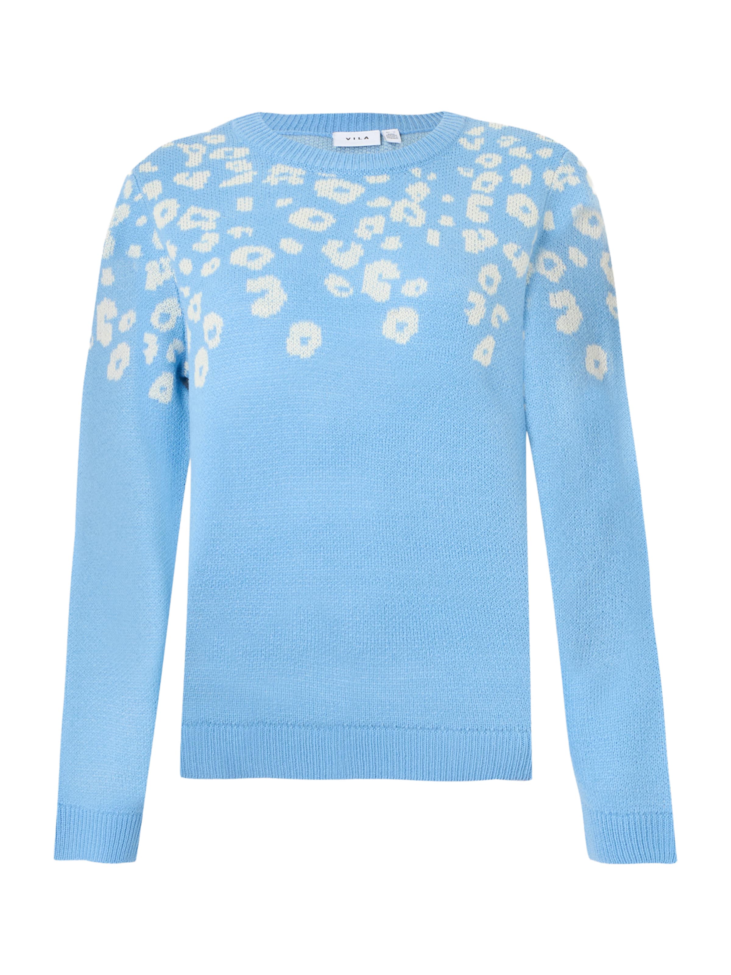 VILA Sveter 'VILELEO' - Modrá: predná strana