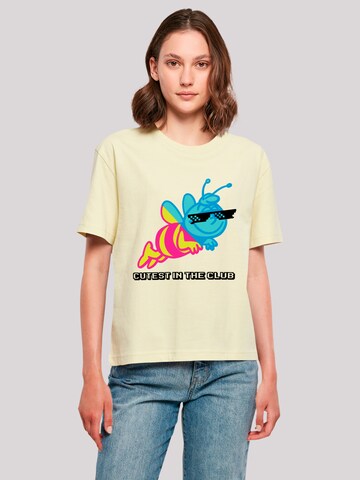 T-shirt ''Die Biene Maja' F4NT4STIC en jaune : devant