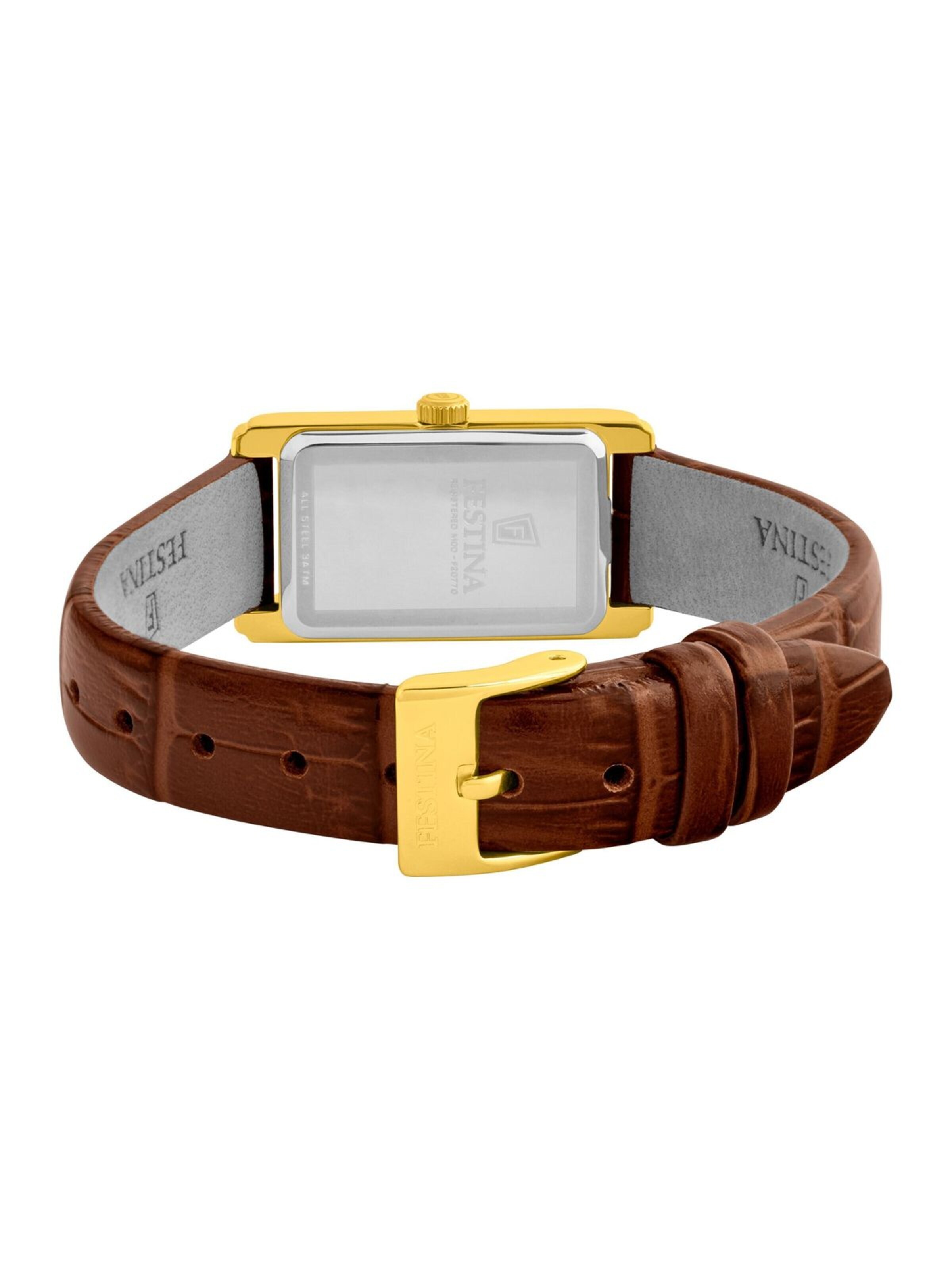 FESTINA Analoog horloge 'Watch Mademoiselle' in Bruin