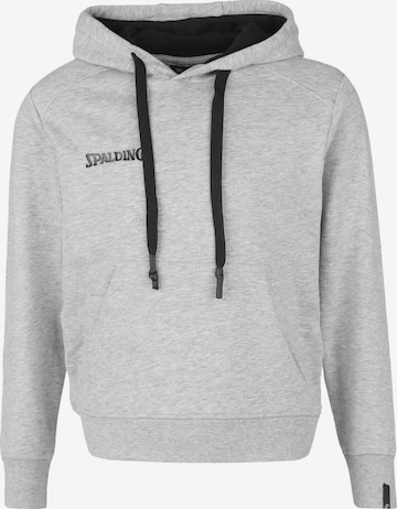 SPALDING Sportief sweatshirt 'Flow ' in Grijs: voorkant