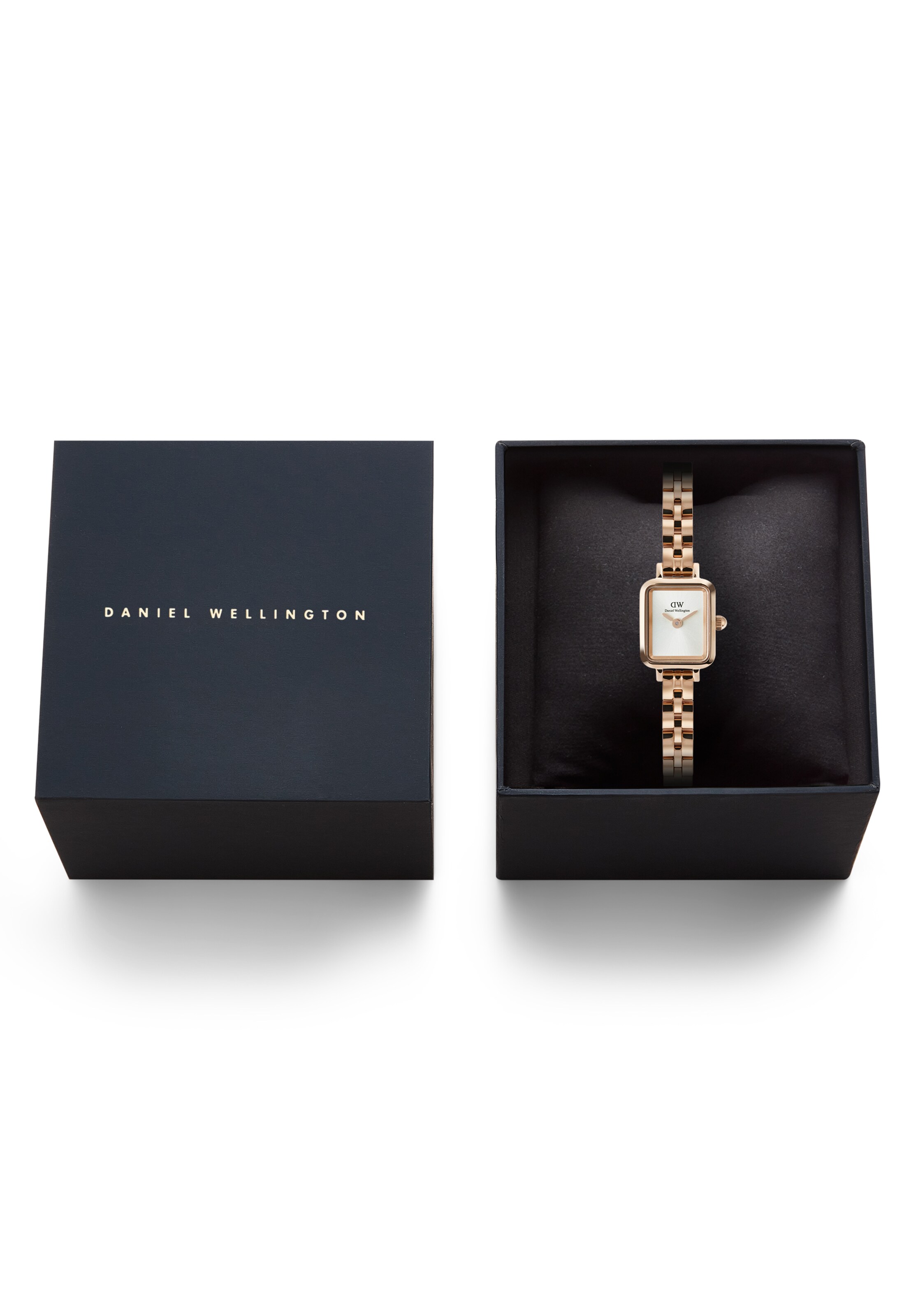 Orologio analogico ' QUADRO MINI ' di Daniel Wellington in rosa