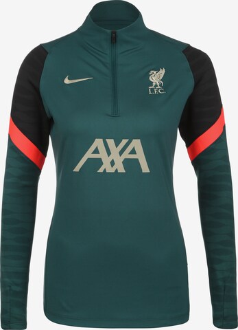 NIKE Performance Shirt 'FC Liverpool Strike Drill' in Green: front