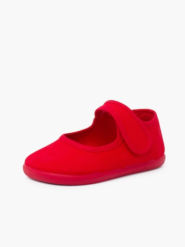 Ballerines Pisamonas en rouge : devant