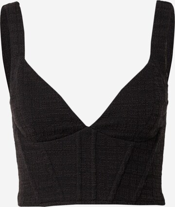 LeGer by Lena Gercke Top 'Lenni' in Black: front