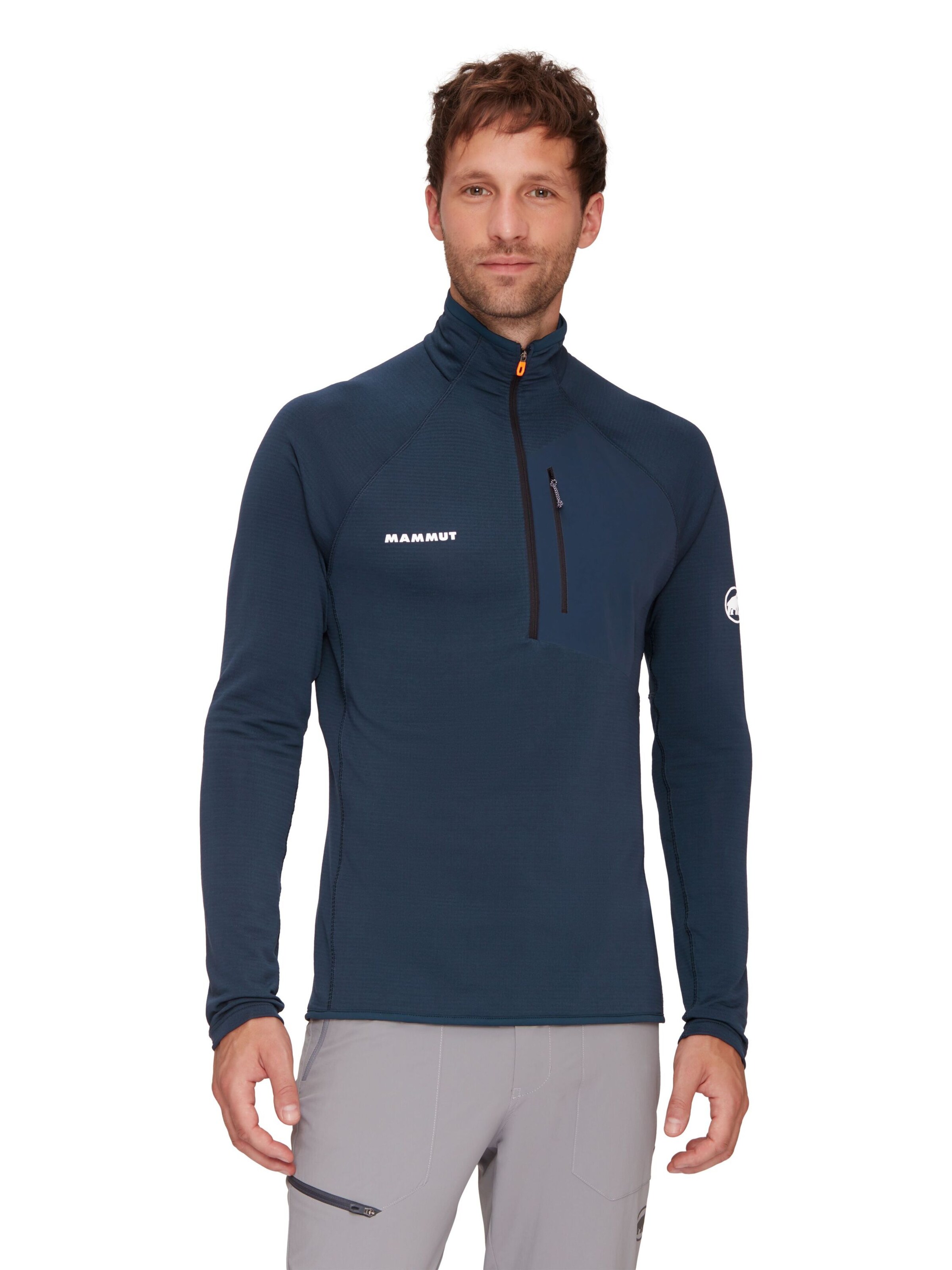 MAMMUT Funktionsshirt 'Aenergy' in Blau: Vorderseite