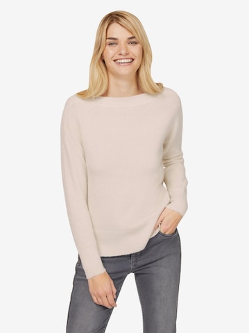 Linea Tesini by heine Pullover in Beige: predná strana