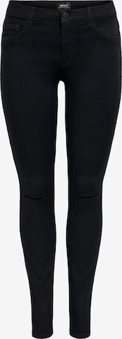 Skinny Jeans 'ONLRAIN' di ONLY in nero: frontale
