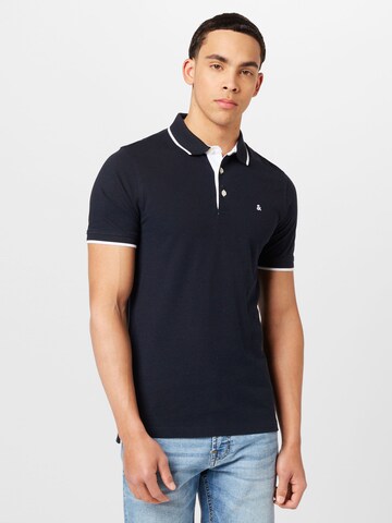 JACK & JONES Tričko 'Paulos' – modrá: přední strana