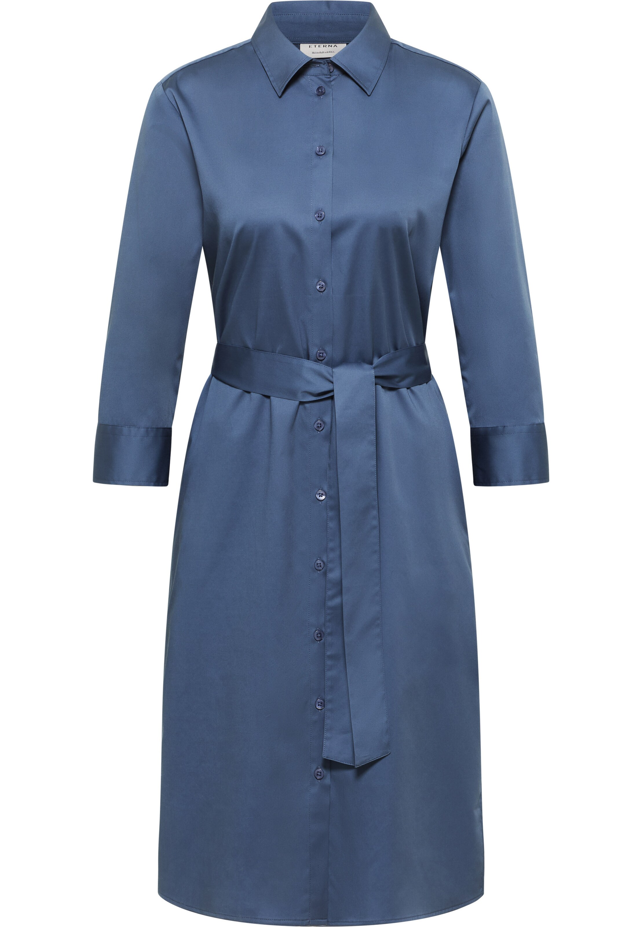 ETERNA Blusenkleid in Blau: Vorderseite