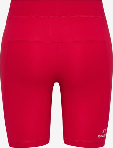 Skinny Pantalon de sport Newline en rouge