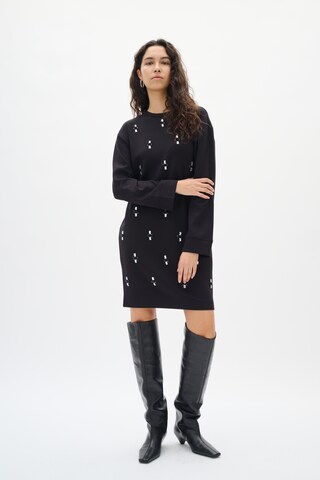 InWear Knitted dress 'IWKINCENT DECO TUNIC' in Black