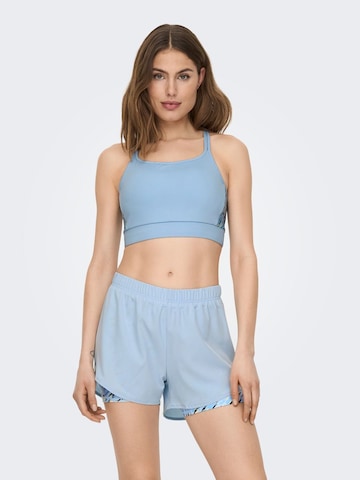 ONLY PLAY Bralette Sports Bra 'ANI' in Blue