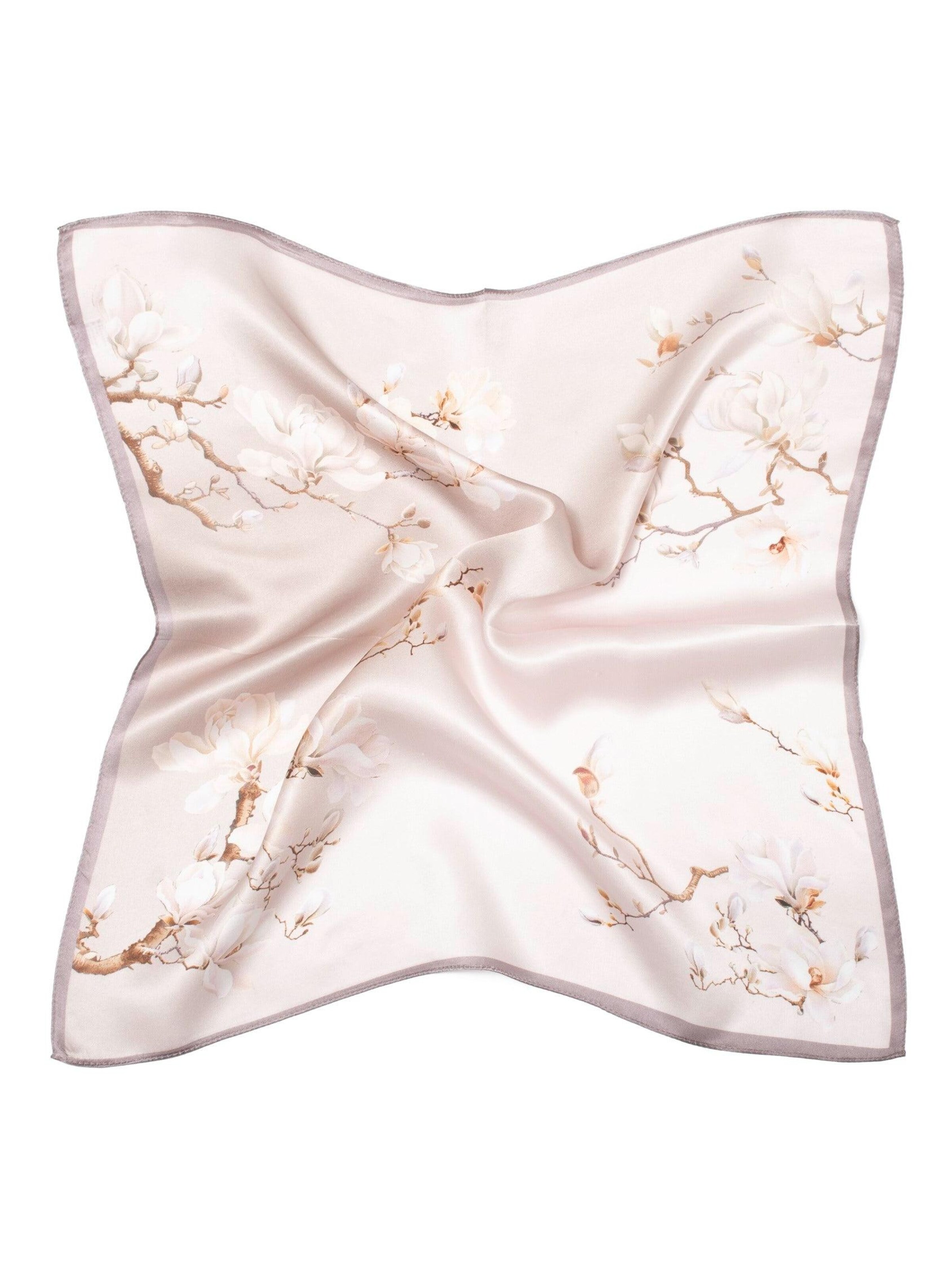 MayTree Scarf 'Magnolie' in Orange: front