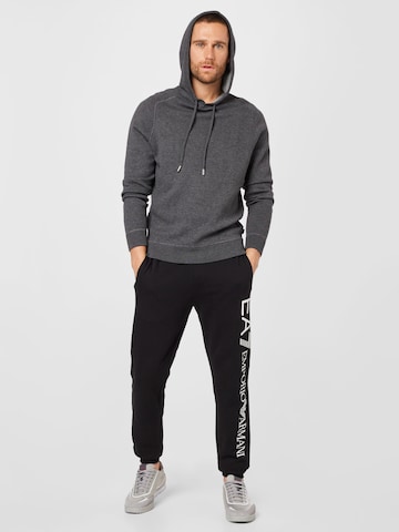 EA7 Emporio Armani - Tapered Calças de desporto em preto