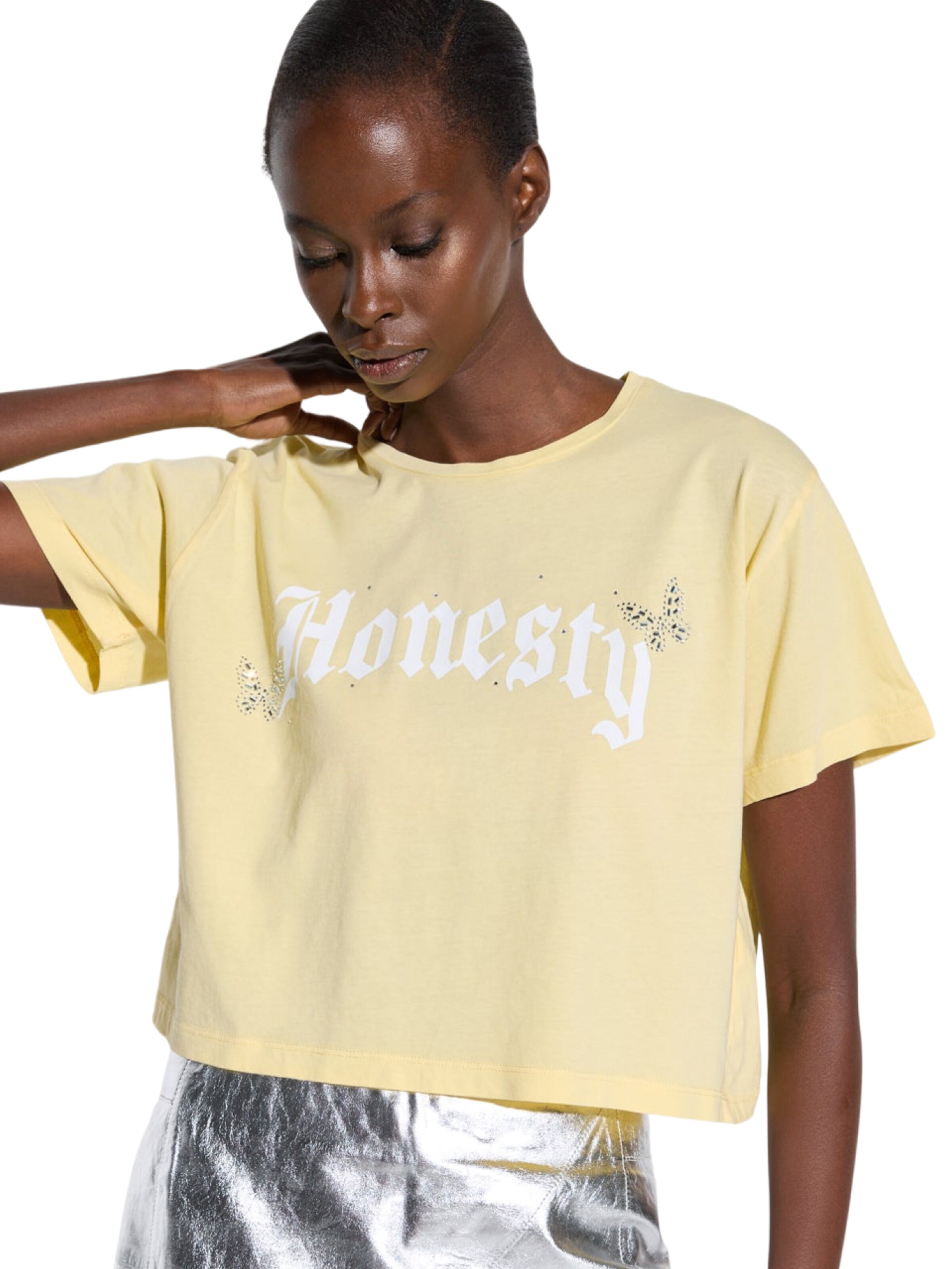 No Matter What Shirt in Geel