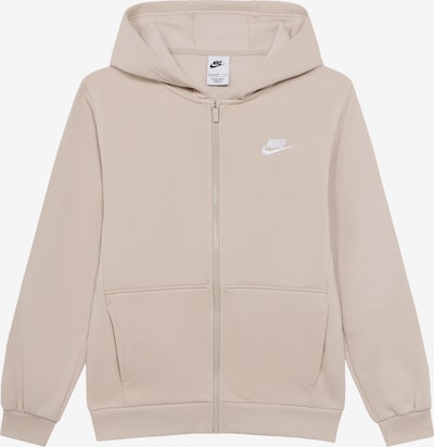 Džemperis 'CLUB FLC' iš Nike Sportswear, spalva – kremo, Prekių apžvalga