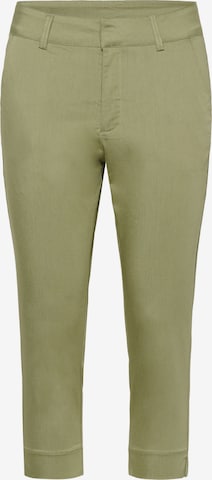 Pantalon 'Lea' Kaffe en vert : devant