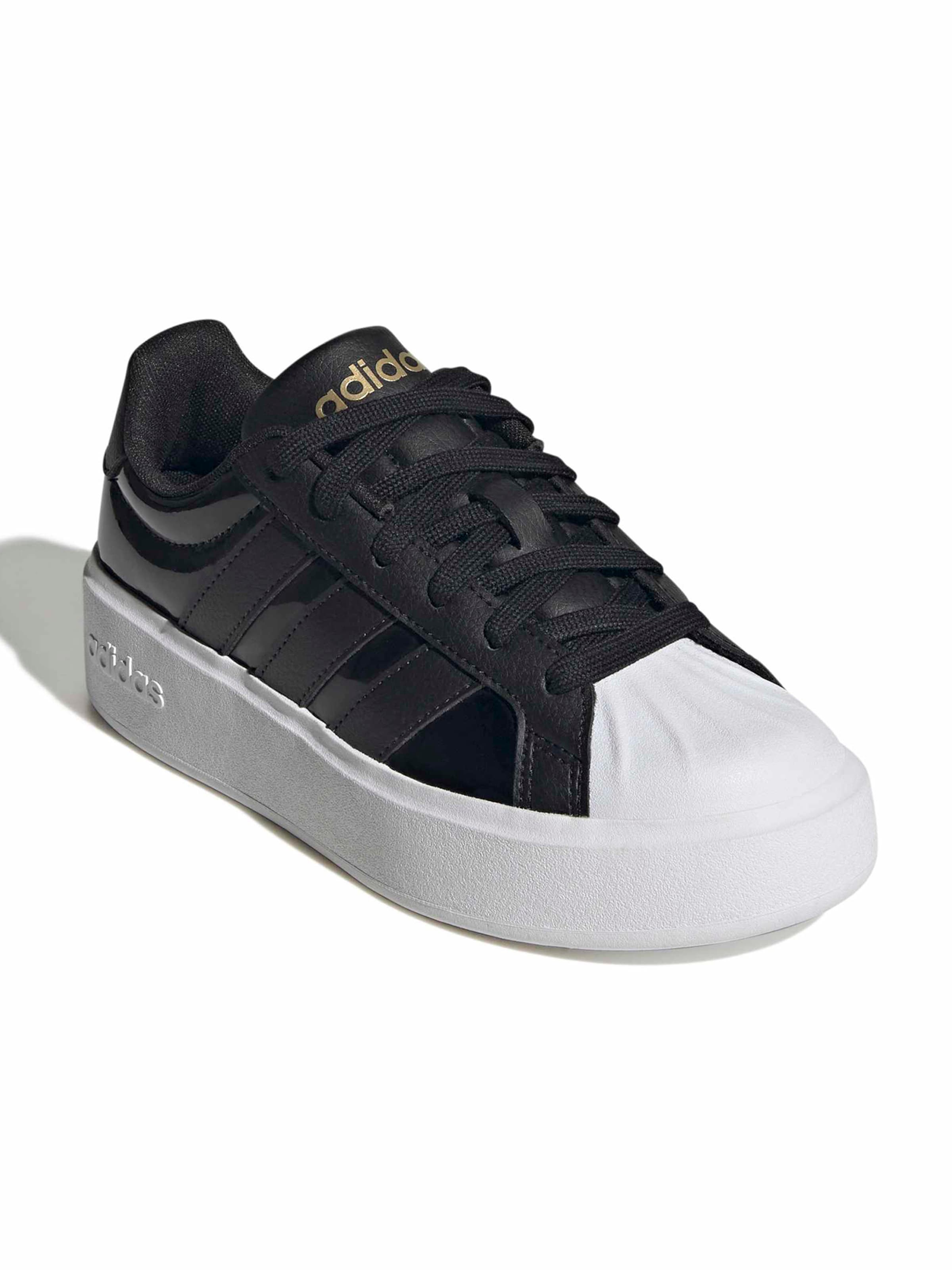 Pantofi sport 'STREETTALK BOLD' de la ADIDAS SPORTSWEAR pe negru: față