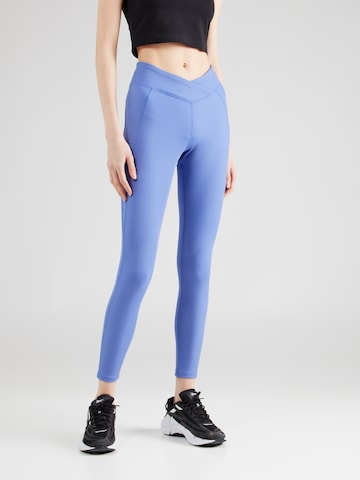 Reebok - Skinny Pantalón deportivo 'STUDIO' en azul: frente