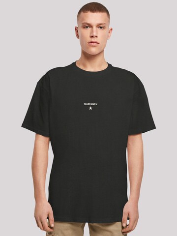 T-Shirt 'Geometrics' F4NT4STIC en noir : devant