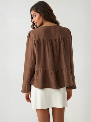 Camicia da donna di Hiccup in marrone