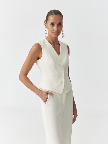 Gilet TATUUM en blanc : devant
