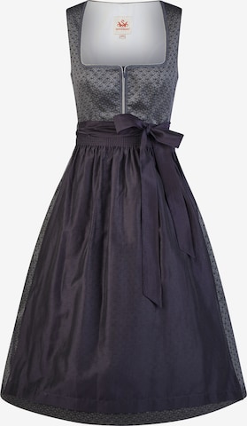 Dirndl 'Heilbach' SPIETH & WENSKY en bleu : devant