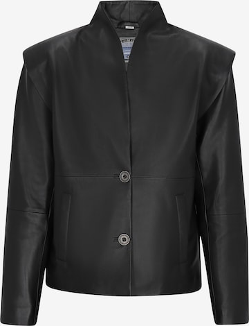 Giacca di mezza stagione di DreiMaster Vintage in nero: frontale
