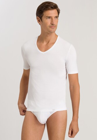 Hanro Undershirt 'Natural Function' in White: front