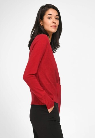 include Knit Cardigan in Red