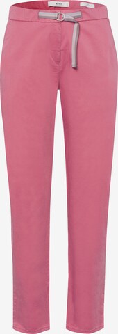BRAX Regular Chino Pants 'Mel' in Pink: front