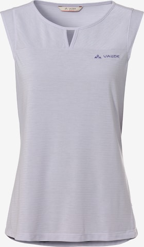 VAUDE Sports top 'Skomer' in Purple: front