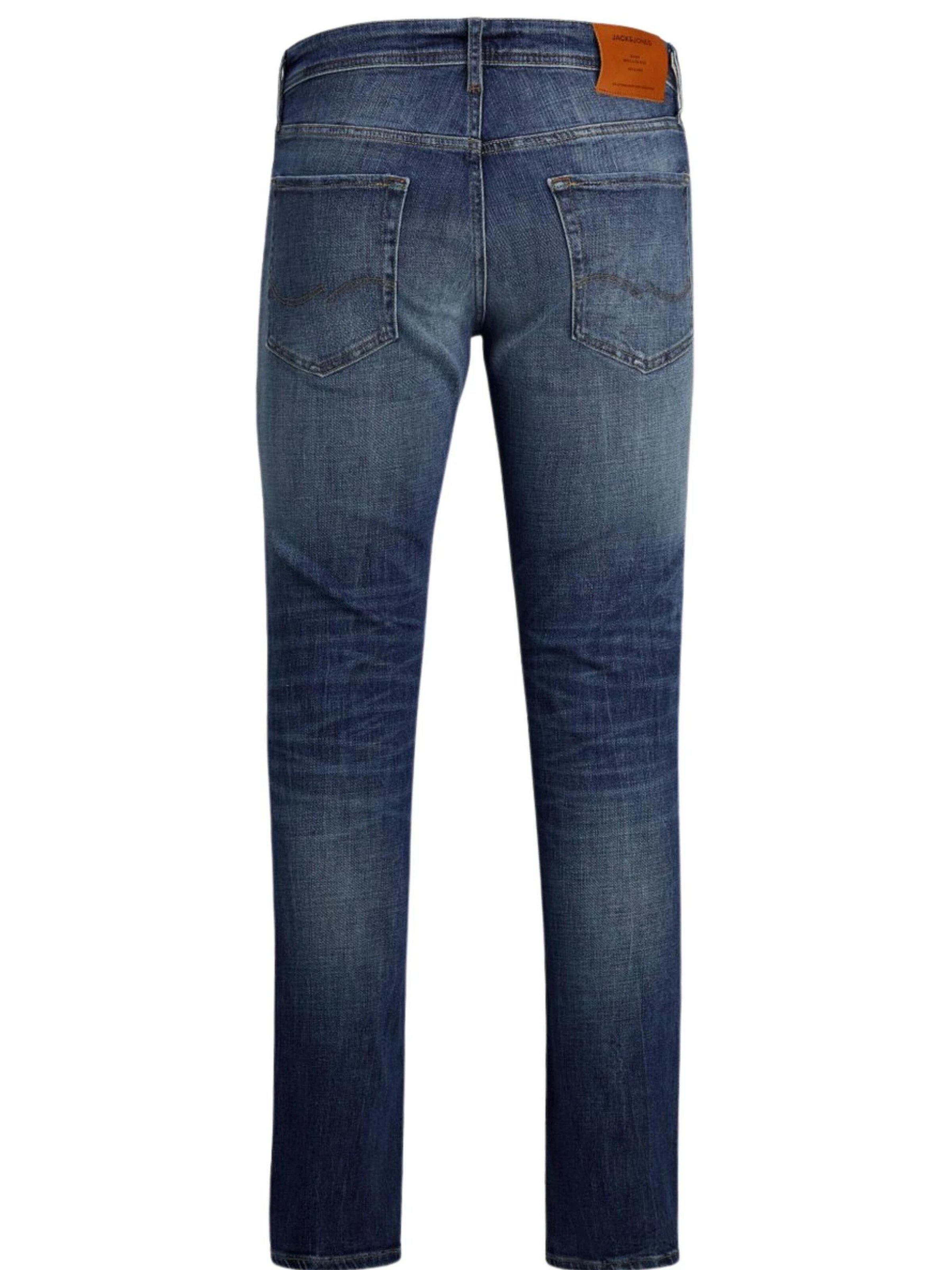 Coupe slim Jean '12185877' JACK & JONES en bleu