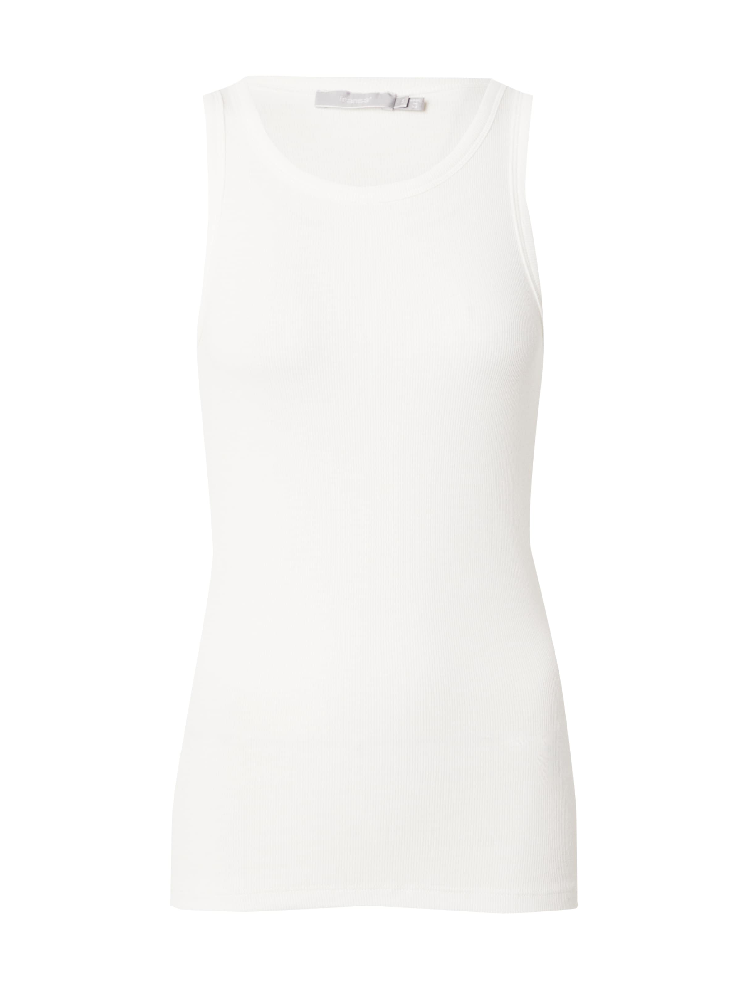 Fransa Top 'HIZAMOND' - Biela: predná strana